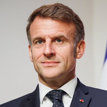 Portrait de Emmanuel Macron
